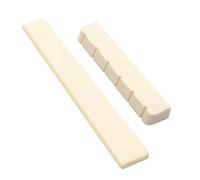 Lot de 2 guitares classiques en os de 52 mm à 6 cordes fendues pour guitares classiques, pièces blanches, accessoires de poignée électrique, instruments de musique, guitares pour adultes, pièces et