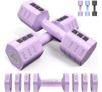 Lot De 2 Haltères,Réglables,De 0,9 À 4,5kg(0,9 À 2,3kg Chacun),Pour Entraînement De Force Jusqu'à 4,5kg