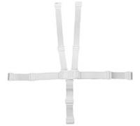Lot de 2 harnais de sécurité 5 points pour chaise haute enfant Délice Monsieur Bébé - Blanc - Monsieur Bébé Blanc G