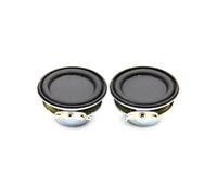 Lot de 2 haut-parleurs audio 4 Ω 5 W 40 mm 1,5 pouces, gamme complète, haut-parleur multimédia, mini son DIY pour home cinéma
