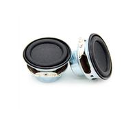 Lot de 2 haut-parleurs audio 4 Ω 6 W 40 mm 1,5 pouce, basses, multimédia, DIY, mini, pour home cinéma
