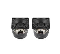 Lot de 2 haut-parleurs d'aigus moyens de 5,1 cm 8 Ohm 8 W pour cinéma maison ou étagère