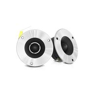 Lot de 2 Haut-parleurs stéréo de Voiture, 4 Pouces, 150 W Max., en Titane, avec condensateur, modifiés pour véhicule