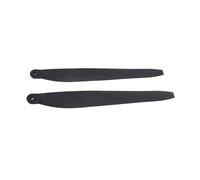 Lot de 2 hélices Pliables 3411 compatibles avec Hobbywing, Moteur X9 for Drone agricole avec Adaptateur(Black CW)