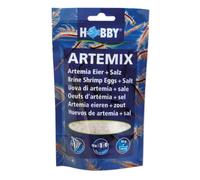 LOT DE 2 HOBBY OEUF ARTEMIA+SEL HOBBY ARTEMIX 195GRS