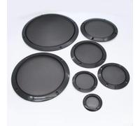 Lot de 2 housses anti-poussière pour grille de haut-parleur - Pour audio de voiture - Pivotante et fixe - 12,7 cm