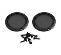 Lot de 2 housses anti-poussière pour haut-parleurs de voiture (7,6 cm)