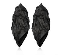 Lot de 2 housses anti-poussière pour patins à glace et patins à roulettes, convient aux configurations de roues de 4 x 72 mm-4 x 90 mm, bande élastique, pour la plupart des patins de taille inférieure