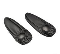 Lot de 2 housses d'accoudoir de siège en cuir fibre de carbone pour Toyota FJ pour Cruiser 2007 2012, habillage de couvercle de console, installation facile en utilisant le matériel d'origine