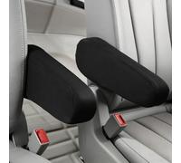 Lot de 2 housses d'accoudoir de voiture - Élastiques - Résistantes aux rayures et confortables - Protection universelle pour sièges avant - Pour SUV, camion, van