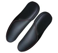 Lot De 2 Housses D'accoudoirs Latérales Cuir Microfibre Pour CRV CR-V 2010-2011(Black red)