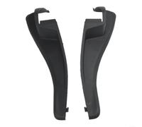 Lot de 2 housses de capot de pare-brise pour Renault Master III IV - Moulure en plastique ABS noir - Remplace 668119349R 668101824R, déflecteur de panneau supérieur avant
