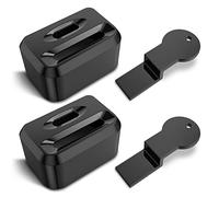 Lot de 2 housses de ceinture de sécurité pour voiture - Empêche les enfants ou les groupes spéciaux de déboutonner les ceintures de sécurité (ajustement universel)