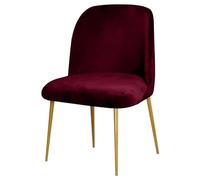 Lot de 2 housses de chaise de salle à manger en velours du milieu du siècle - Housses extensibles en peluche pour 1/2/4/6 chaises, design demi-rond, décoration élégante pour la maison et l'hôtel