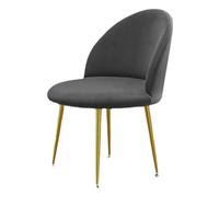 Lot de 2 housses de chaise en velours extensible, housses élastiques pour chaises de salle à manger, bureau, maquillage et salle à manger, 2/4/6 pièces, beige