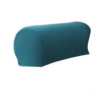 Lot de 2 housses de chaise extensibles élastiques pour canapé, fauteuil inclinable avec tissu à carreaux (vert foncé)