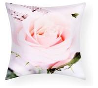 Lot de 2 Housses de Coussin 40x40 cm Motif Rose Avizar Multicolore Multicolore G