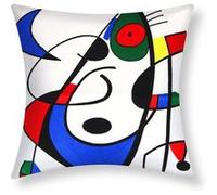 Lot de 2 Housses de Coussin 45x45 cm Brodées Art Flamara Avizar Multicolore Multicolore G