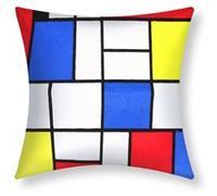 Lot de 2 Housses de Coussin 45x45 cm Brodées Art Harmonia Multicolore G