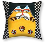 Lot de 2 Housses de Coussin 45x45 cm Brodées Art Mystiel Avizar Multicolore Multicolore G