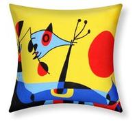 Lot de 2 Housses de Coussin 45x45 cm Brodées Art Solea Avizar Multicolore Multicolore G