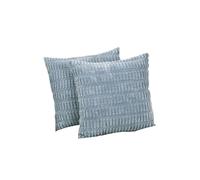 Lot de 2 housses de coussin en velours, douces, carrées, for la maison, le canapé, taies d'oreiller décoratives, décoration de chambre, taies d'oreiller, 30 x 50, 40 x 40, 45 x pour le salon, la chamb