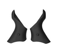 Lot de 2 housses de levier de vitesse pour vélo de route - Couvre-poignées de guidon de vélo pour ST-5600/5601/6600 (noir)