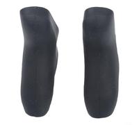 Lot de 2 housses de levier de vitesses pour levier de vitesses SRAM Red Apex 10 20 vitesses mécaniques DoubleTap en silicone avec poignée élastique - Noir et rouge