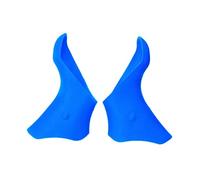Lot de 2 housses de leviers de frein de vélo en silicone compatibles avec Shimano Ultegra 105 ST-6600/ST5601/ST-5600, bleu