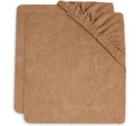 Lot de 2 housses de matelas à langer en éponge Biscuit (50 x 70 cm)