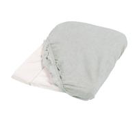 Lot De 2 Housses De Matelas À Langer Gris Clair TU