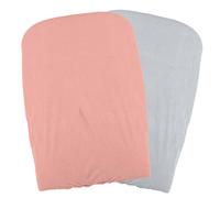 Lot De 2 Housses De Matelas À Langer Orange TU