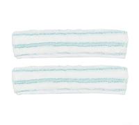 Lot de 2 housses de nettoyage absorbantes de rechange pour lave-vitres Leifheit M, conçues pour nettoyer soigneusement les fenêtres des cadres et des coins