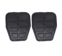 Lot de 2 housses de pédale de voiture pour 80 B1 B2 B3 90 pour Fox pour coupé, Quattro, protection en caoutchouc pour pédale de frein et d'embrayage