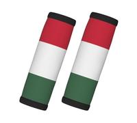 Lot de 2 housses de poignée de bagage Drapeau de la Hongrie pour bagages, sacs de voyage, chariots et autres accessoires de voyage