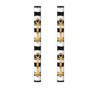Lot de 2 housses de poignée de porte de réfrigérateur - Étrier d'ancrage océan - Housses lavables pour poignée de poignée de cuisine pour micro-ondes, cuisinière, four, lave-vaisselle