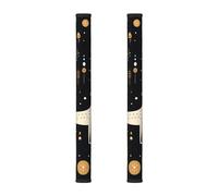 Lot de 2 housses de poignée de porte de réfrigérateur motif chien amusant - Joli chiot - Pour réfrigérateur, micro-ondes, cuisinière, four et lave-vaisselle