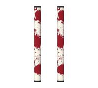 Lot de 2 housses de poignée de porte vintage Star pour réfrigérateur, micro-ondes, four, lave-vaisselle Motif drapeau américain