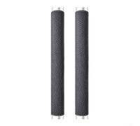 Lot de 2 housses de poignée de réfrigérateur pour appareils de cuisine - Protège les poignées des rayures et de la saleté - Compatible avec réfrigérateur, four, lave-vaisselle (noir)