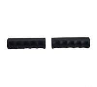 Lot de 2 housses de poignée en caoutchouc pour tubes de brouette, poignées de rechange antidérapantes avec absorption des chocs pour une manipulation sûre sur terrain accidenté (118 x 26 mm)