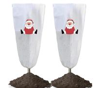 Lot de 2 housses de protection contre le gel pour plantes - En non-tissé - Film de protection thermique pour plantes - Pour clôtures, jardins, paysages, fermes, sylviculture, cours, serres
