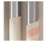 Lot de 2 housses de protection contre le gel pour tuyaux d'hiver, bande d'isolation thermique auto-adhésive pour tuyaux d'eau, bandes d'étanchéité résistantes (rose, 2 pièces)