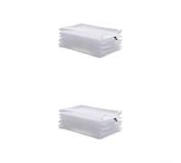 Lot de 2 housses de protection en maille avec cordon de serrage pour jardinière contre les parasites, les oiseaux et les insectes, tissu respirant 60 mailles pour jardin, légumes, fruits, parterres