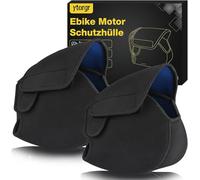 Lot de 2 housses de protection en néoprène pour moteur électrique | Housse de protection pour moteur de vélo électrique - Convient pour Bosch, Shimano, Yamaha