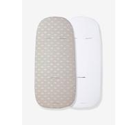 Lot de 2 housses de protection pour matelas de nacelle assorties TU