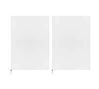 Lot de 2 housses de protection pour plantes avec cordon de serrage pour légumes, parterres et zones de plantation de jardin, serre blanche, arbre fruitier, fleur, légumes, balcon