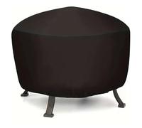 Lot de 2 housses de protection rondes pour brasero - Anti-poussière - Étanche - 122 x 46 cm