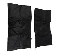 Lot de 2 housses de robinet d'hiver pour protection contre le gel extérieur, chaussettes de robinet isolées avec coque Oxford 210D, protection de robinet résistante aux intempéries pour tuyau de
