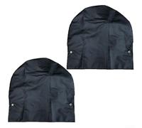 Lot de 2 housses de roue pour caravane - RV - Pneus de remorque - Protection imperméable en tissu Oxford avec résistance aux UV - Anti-rayures et intempéries - Noir