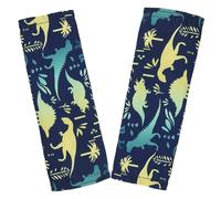 Lot de 2 housses de sangle pour poussette et poussette, motif dessin animé, accessoires pour bébé garçon